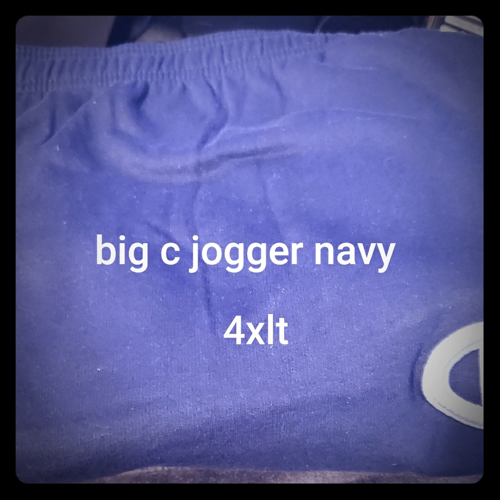 Champion 4xlt jogger sweat pants  Navy Blue